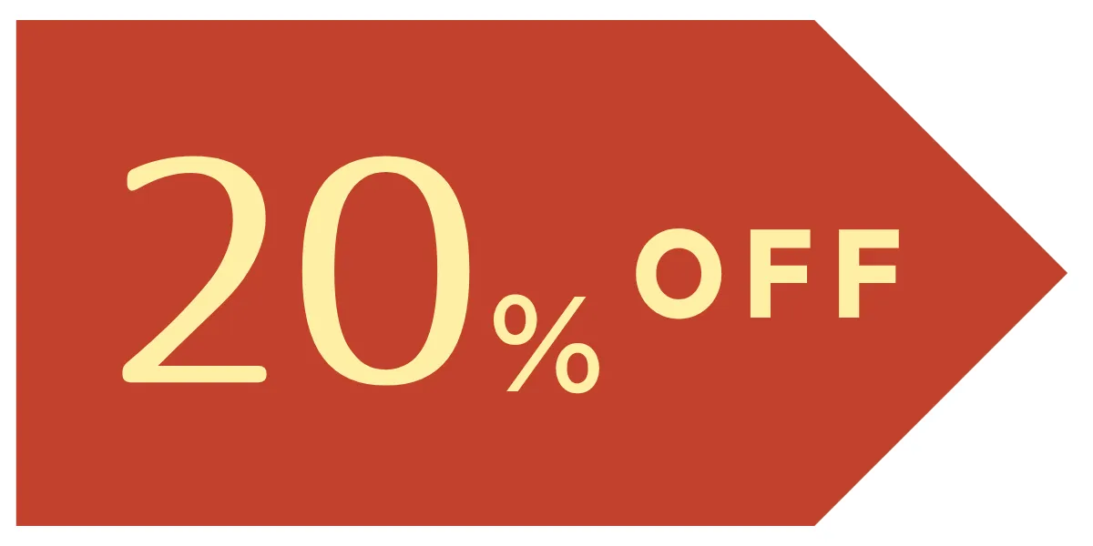 SALE 20%OFF