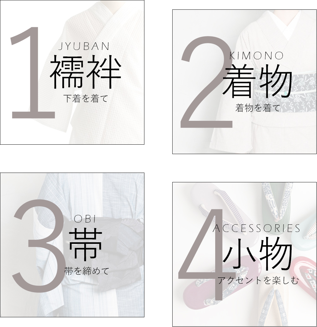 3ステップでアイテム選びも簡単、楽々!