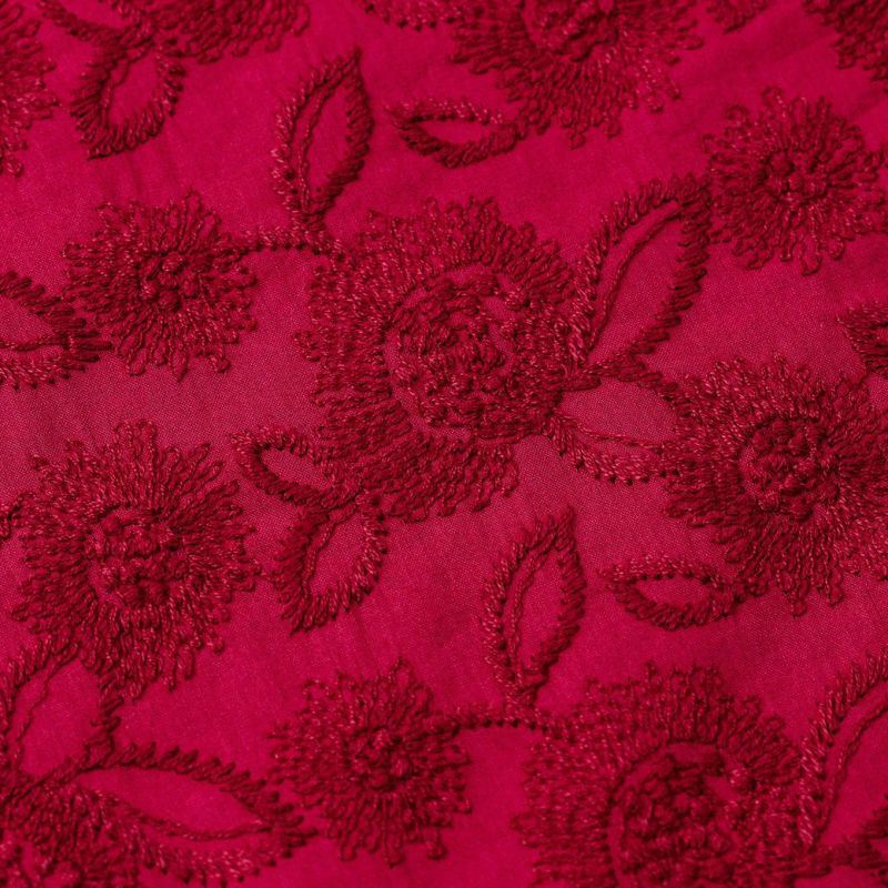 ＜レース刺繍着物＞あざみ-柘榴-zakuro