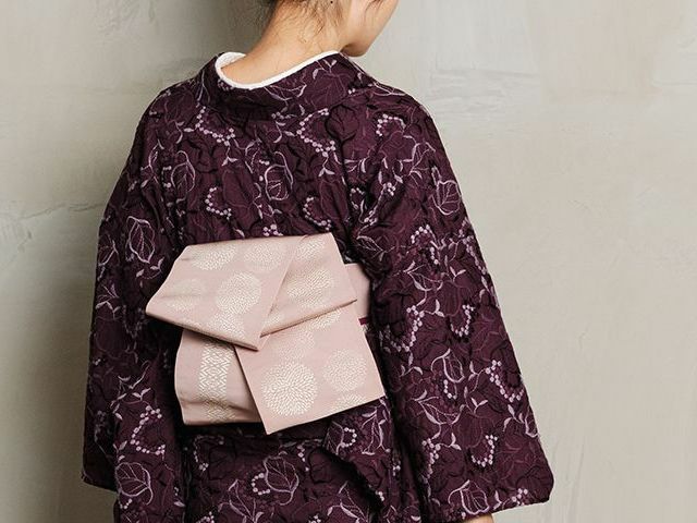 博多織半幅帯】-小菊（4色・正絹100%・一部別送品) | 着物や浴衣なら和
