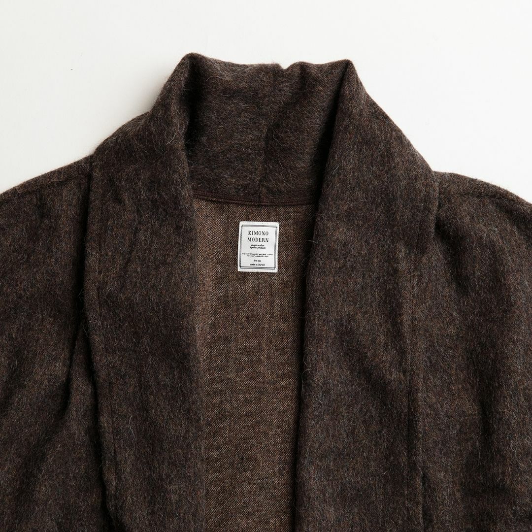 着物コート＞七緒掲載―Aラインドレープコート-アルパカ（5色） | 着物