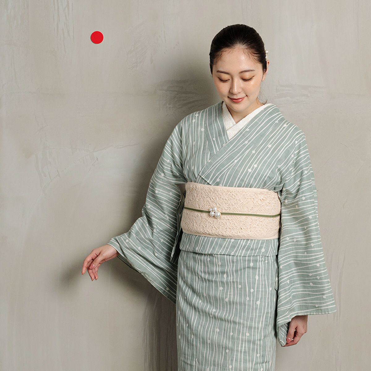 トーションレースの半幅帯-marry anne | 着物や浴衣なら和モダン着物