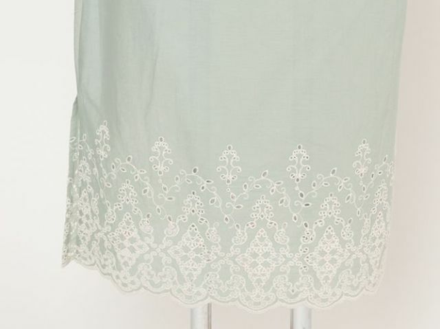 ペチコート＞スカラップレース-Marrakech（2色・綿100%） | 着物や浴衣 
