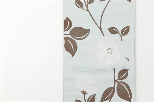 大人の兵児帯＞おめかしの日の、正絹兵児帯-博多織 大輪の花 | 着物や