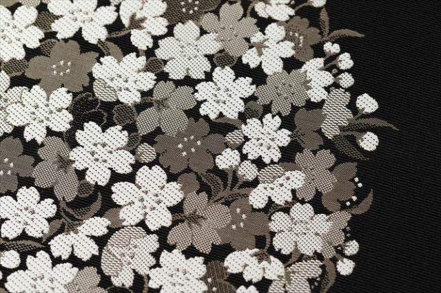 大人の兵児帯＞－おめかしの日の、正絹兵児帯- 博多織-花玉（2色