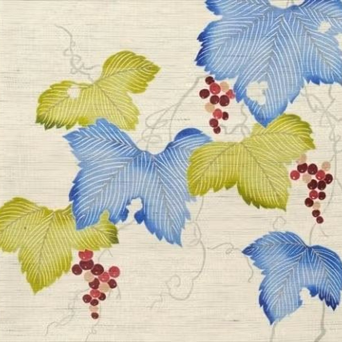 召しませ花＞名古屋帯－葡萄 | 着物や浴衣なら和モダン着物・帯を 