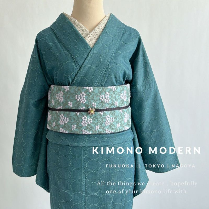 kimono modern デニム コレクション 着物