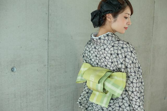 レース刺繍着物＞ハナミズキ－アイボリー （別送品） | 着物や浴衣なら 