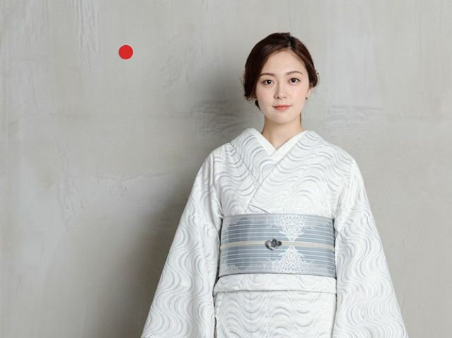 レース刺繍着物＞muistoムイスト-追憶-白雪 | 着物や浴衣なら和モダン