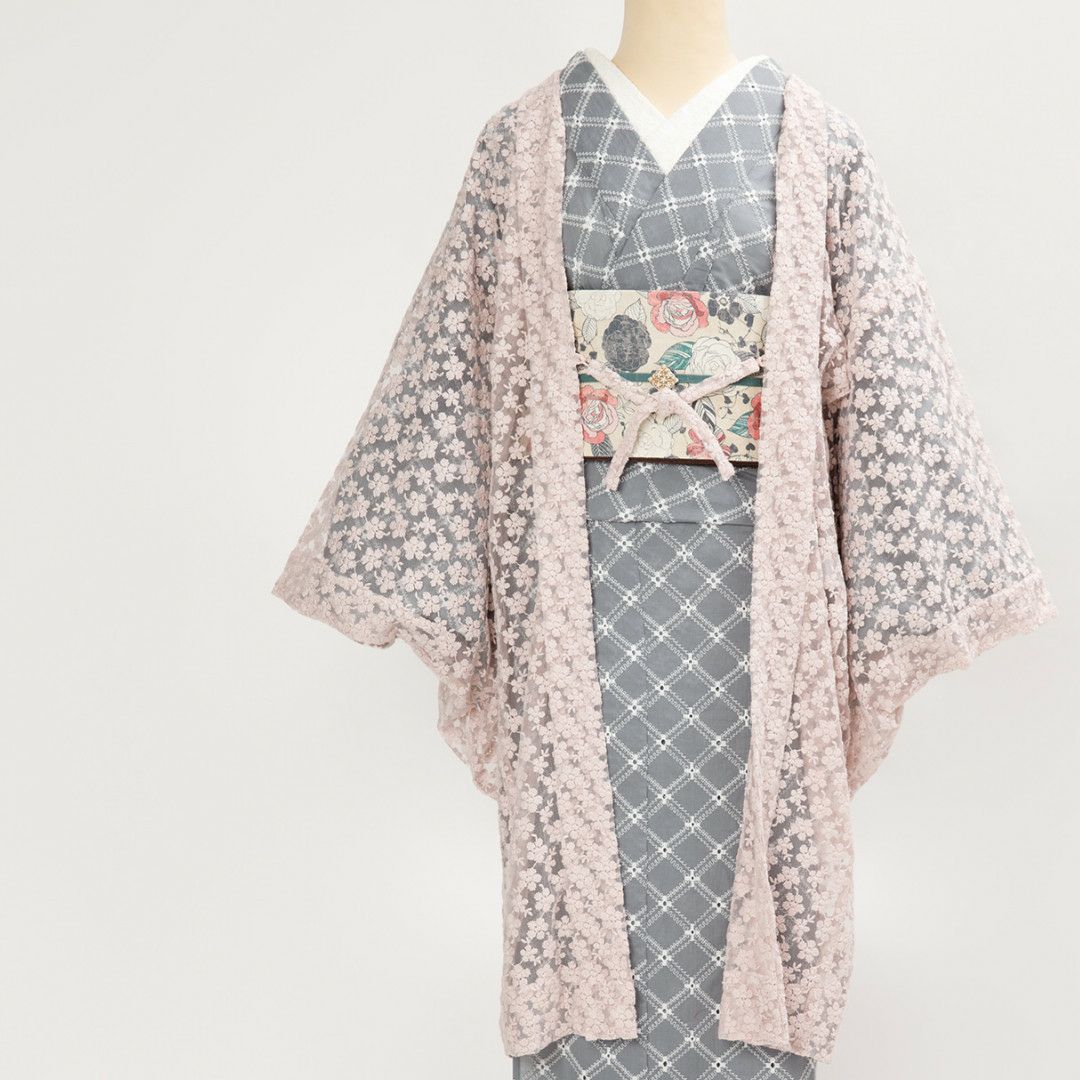 レース薄羽織＞撫子nadeshiko（3色） | 着物や浴衣なら和モダン着物 