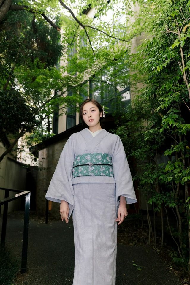 【春】20952o 浴衣　鳥文様　肩当て居敷当て付　ゆかた　着物 春】20952o 浴衣 鳥文様 肩当て居敷当て付 ゆかた 着物 - メルカリ