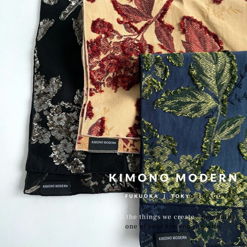 兵児帯]カットジャガードwoooa | 着物や浴衣なら和モダン着物・帯を楽しむKIMONO MODERN