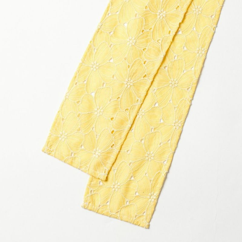 レース三連仮紐 ミモザ