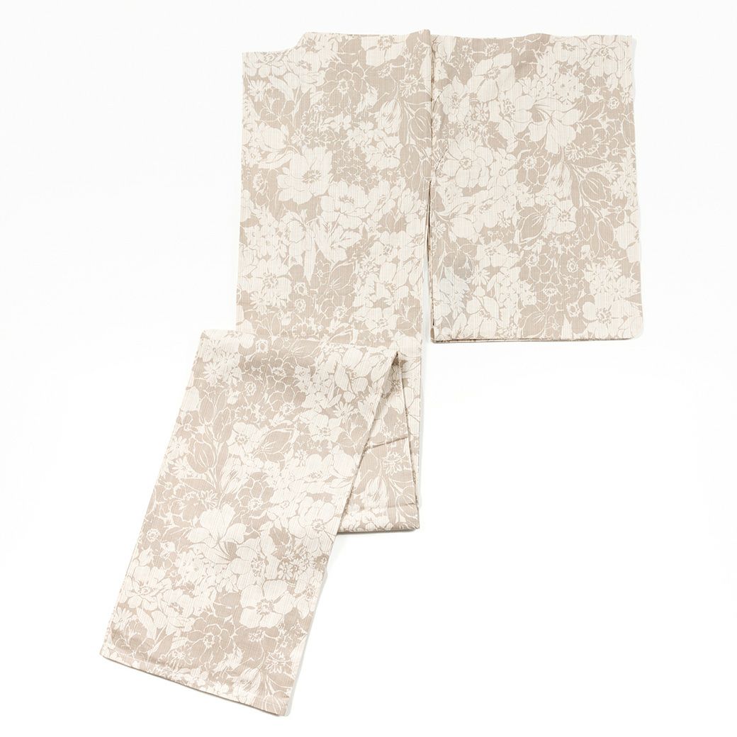 ＜浴衣コーデSET＞FLOWERSノスタルジー| VEIGE（即納品 | 浴衣+半幅帯２点セット）