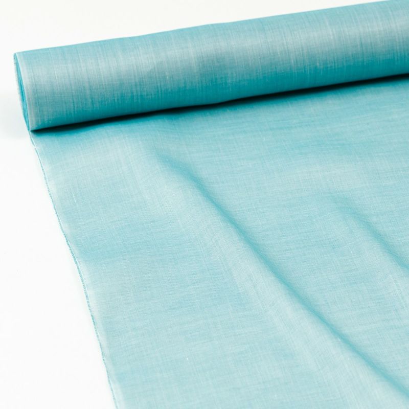 ストレッチ綿麻長襦袢　反物　新品 夏用】綿麻長襦袢（格子織）（S・M・L・LL） 0003-03301-W 【夏