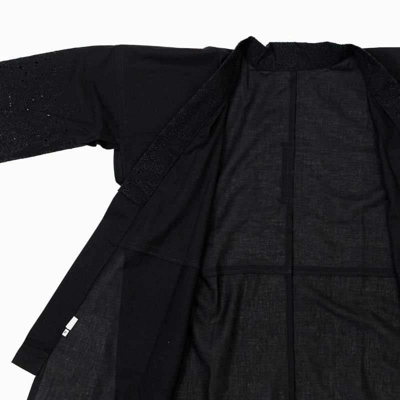 びよ　未着用キモノモダン　ワンピ襦袢　サイケデリック　綿100%  Ｌ ワンピ襦袢＞普段着キモノにこれ一枚！Marrakech-MOCHA CREAM（M