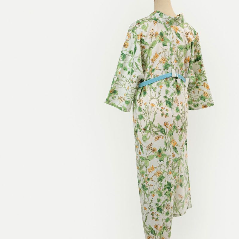 ワンピ襦袢＞筒袖襦袢でキモノ下着はこれ1枚！ハナウタBouquet
