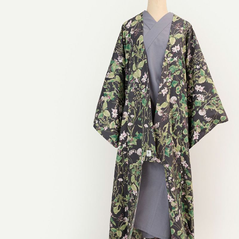 2025年夏号 七緒掲載品＞ワンピ襦袢-廃棄野菜で染められたECOで