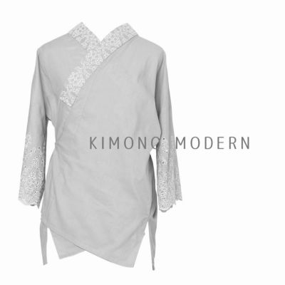 ワンピ襦袢＞普段着キモノにこれ一枚！Marrakech-MOCHA CREAM（M